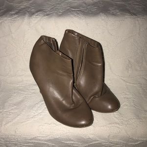 Forever 21 Wedged Booties